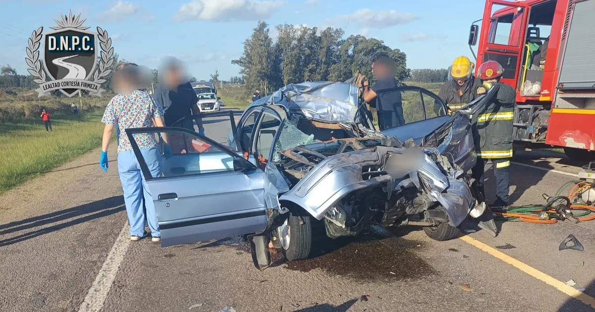 Una mujer falleció y dos personas sufrieron politraumatismos graves en un siniestro de tránsito Ruta 17