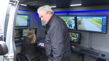 El ministro del Interior, Luis Alberto Heber, confirmó la colocación de cámaras con IA en Malvín Norte.