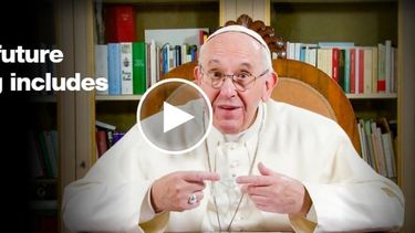 El papa Francisco dio una charla TED