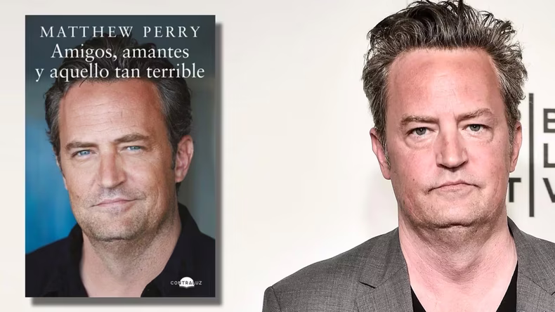 Libro revela las adicciones y detalles de la vida de Matthew Perry