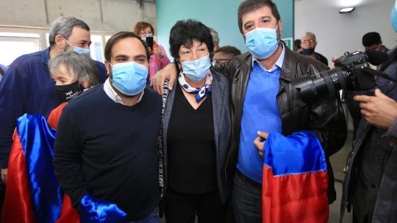 FA anunció a sus tres candidatos: Pereira, Passada y Civila