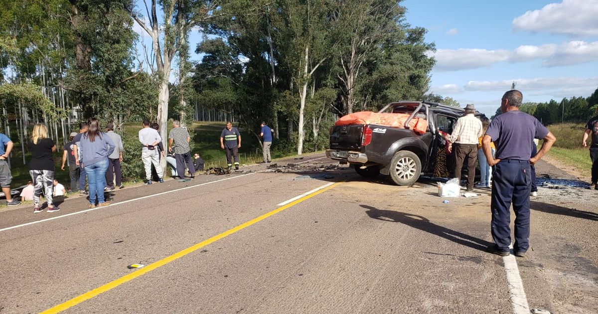 Choque Frontal En Ruta 5 Dejó Dos Muertos Y 10 Heridos