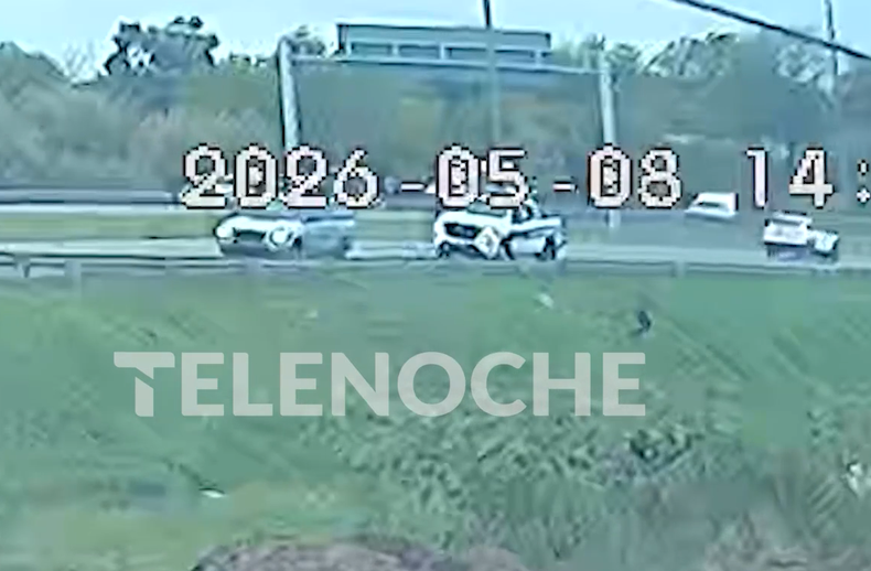 Persecución en Ruta 1 culminó con un detenido y una camioneta robada recuperada