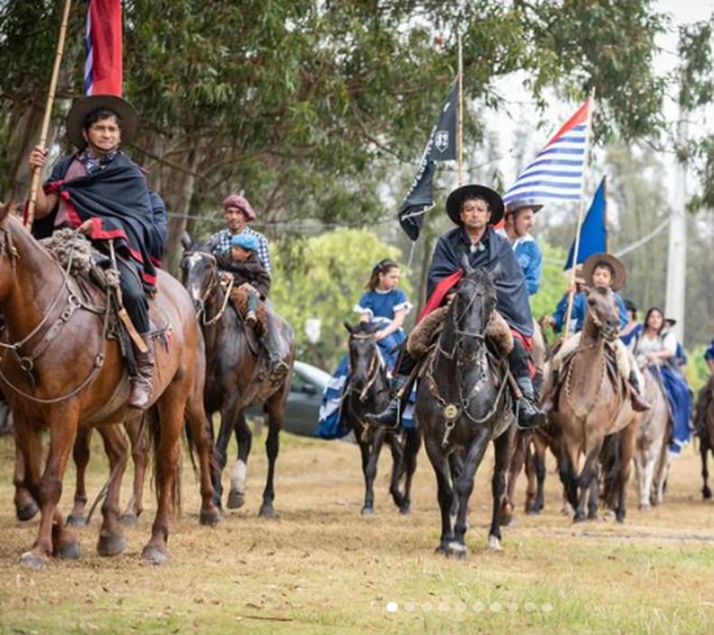 Habrá un desfile de caballería gaucha.