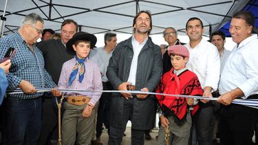 Lacalle Pou inauguró puente entre Cerro Largo y Durazno / Presidencia