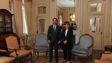 Luis Lacalle Pou recibió a la presidenta de Grecia / Presidencia