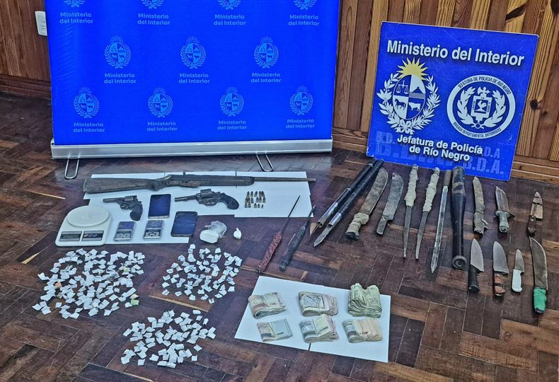 Operación "Refugio" en Fray Bentos: tres condenados por venta de drogas tras allanamientos