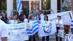 Vecinos de Punta Ballena entregaron más de 34.000 firmas contra un proyecto inmobiliario