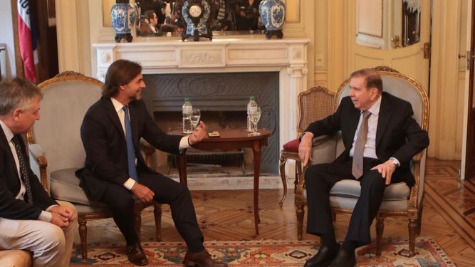 ¿De qué hablaron Luis Lacalle Pou y Edmundo González Urrutia?