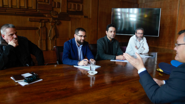 Representantes de la Intendencia y del Ministerio del Interior se reunieron para profundizar estrategias contra narcotráfico.