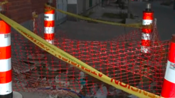 Vecinos conviven con aguas servidas en Villa Española.