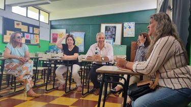 El presidente de la Anep, Robert Silva, visitó el departamento de Artigas.