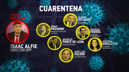 Positivo de Alfie dejó a varias figuras del gobierno en cuarentena