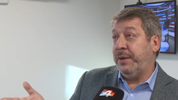 El presidente del BPS, Alfredo Cabrera.