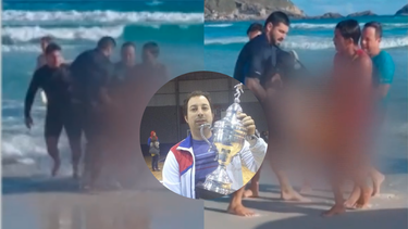 Uruguayo falleció en playa de Brasil.&nbsp;