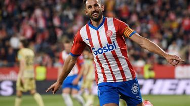 El Girona de Stuani aplastó 7 a 0 al Granada de Pellistri, que ya está descendido | AFP