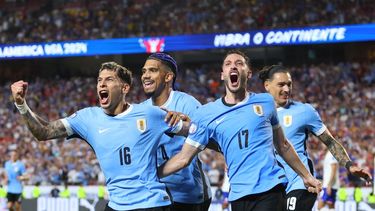 En un partido durísimo, Uruguay venció a Estados Unidos y espera rival | AFP
