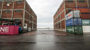 Puerto de Montevideo.