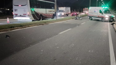 Peatón embestido en ruta 102.&nbsp;