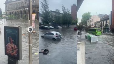Volvió a pasar: se inundó la zona de La Paz y Rondeau por las intensas lluvias