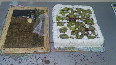 Relleno excesivo: intentó ingresar droga en la cárcel dentro de una torta