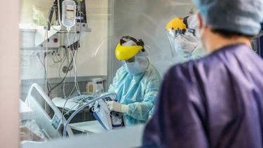 Ocupación en CTI: hay una tendencia a la baja de pacientes con Covid