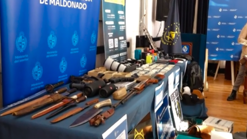 Desarticularon una banda profesional dedicada a robos en zonas rurales de Maldonado y Lavalleja