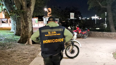 Reconstrucción homicidio cometido en 2024 en el Parque Capurro, realizada el pasado agosto.&nbsp;