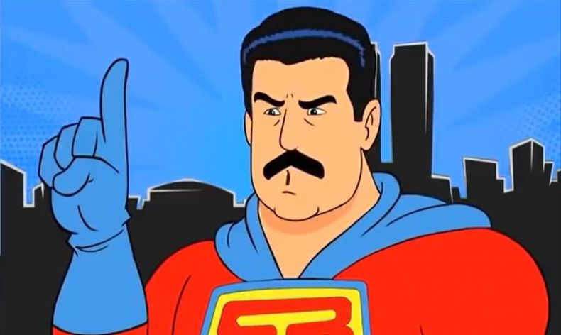 Súper Bigote: televisión venezolana presenta a Maduro como un superhéroe