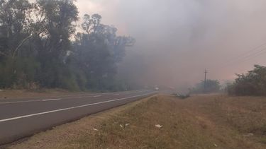 Corte total en Ruta 3 por incendio en Salto: desvíos y recomendaciones para conductores