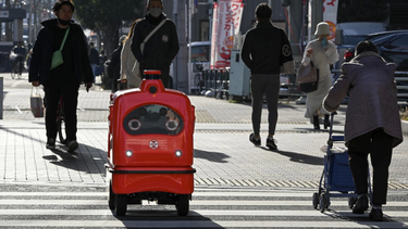 &nbsp;Japón presenta robots de entrega humildes y adorables&nbsp;