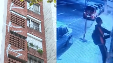 Edificios vandalizados.