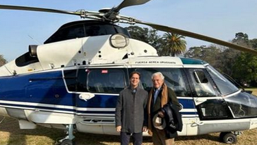 Lacalle Pou junto a su padre