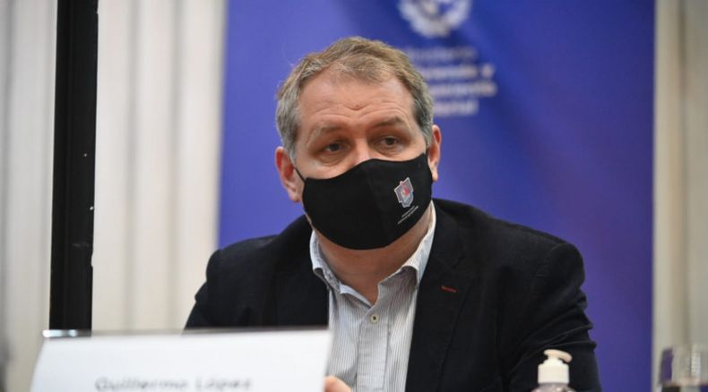 El intendente de Florida, Guillermo López, preside el Congreso de Intendentes.