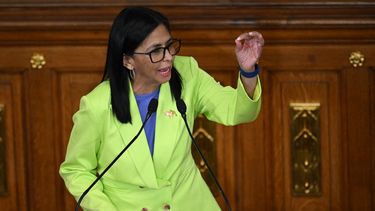 Estados Unidos levantó las sanciones a la presidenta encargada de Venezuela Estados Unidos levantó las sanciones a la presidenta encargada de Venezuela