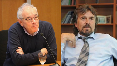 Exdirector de Agesic, Daniel Mordecki y el director General de Presidencia, Diego Pastorín. &nbsp;