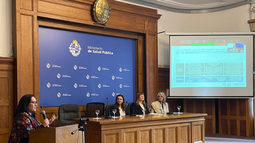 Acto en el Ministerio de Salud por el Día Mundial contra la Hepatitis.&nbsp;