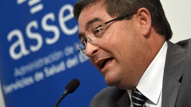 El presidente de ASSE, Leonardo Cipriani.