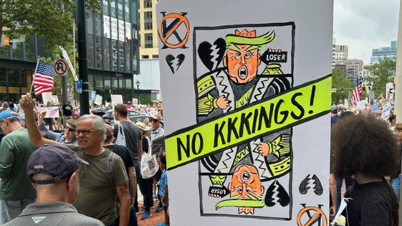 Protestas contra Donald Trump.