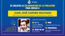 La Policía pide colaboración para localizar a un hombre de 35 años