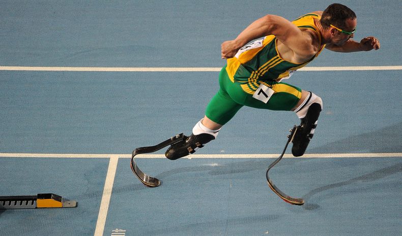 Excampeón paralímpico Oscar Pistorius.