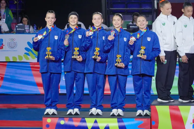 Gimnasia artística: Uruguay sumó oro y plata en los Juegos Sudamericanos de la Juventud