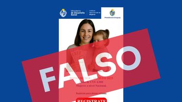 El Mides alertó por publicación falsa sobre supuesto Bono Mujer de $4.000