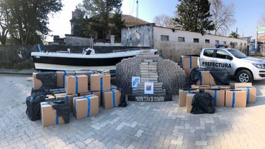 Incautaron 25.000 cajas de cigarrillos y procesaron a tres personas en Paysandú