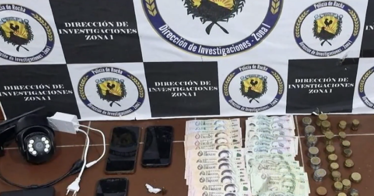 Cerraron una boca de venta de drogas en Rocha y condenaron a un hombre a más de dos años de prisión