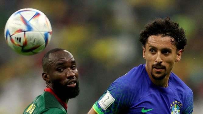 Camerún se despide de Qatar rompiendo el invicto de Brasil