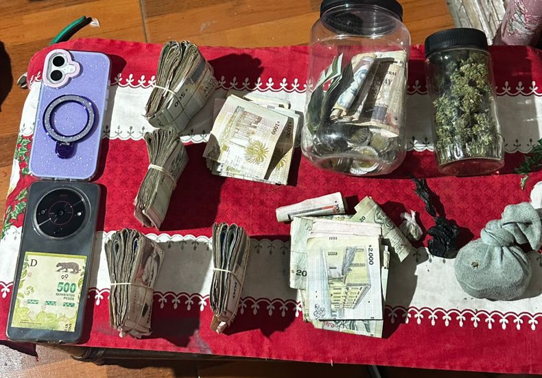 Operativo contra el narcotráfico en Salinas: siete detenidos y drogas, armas y un dron incautados