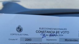Votantes denuncian error en constancia de sufragio: ¿Qué dijo la Corte Electoral?