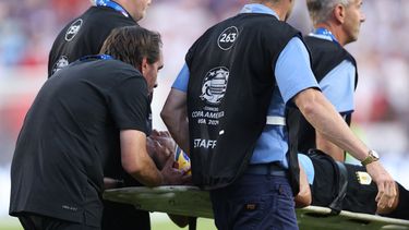 que dice el informe medico de maxi araujo, que salio de la cancha tras haber quedado inconsciente