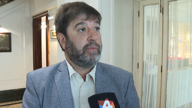 El presidente del Frente Amplio, Fernando Pereira.